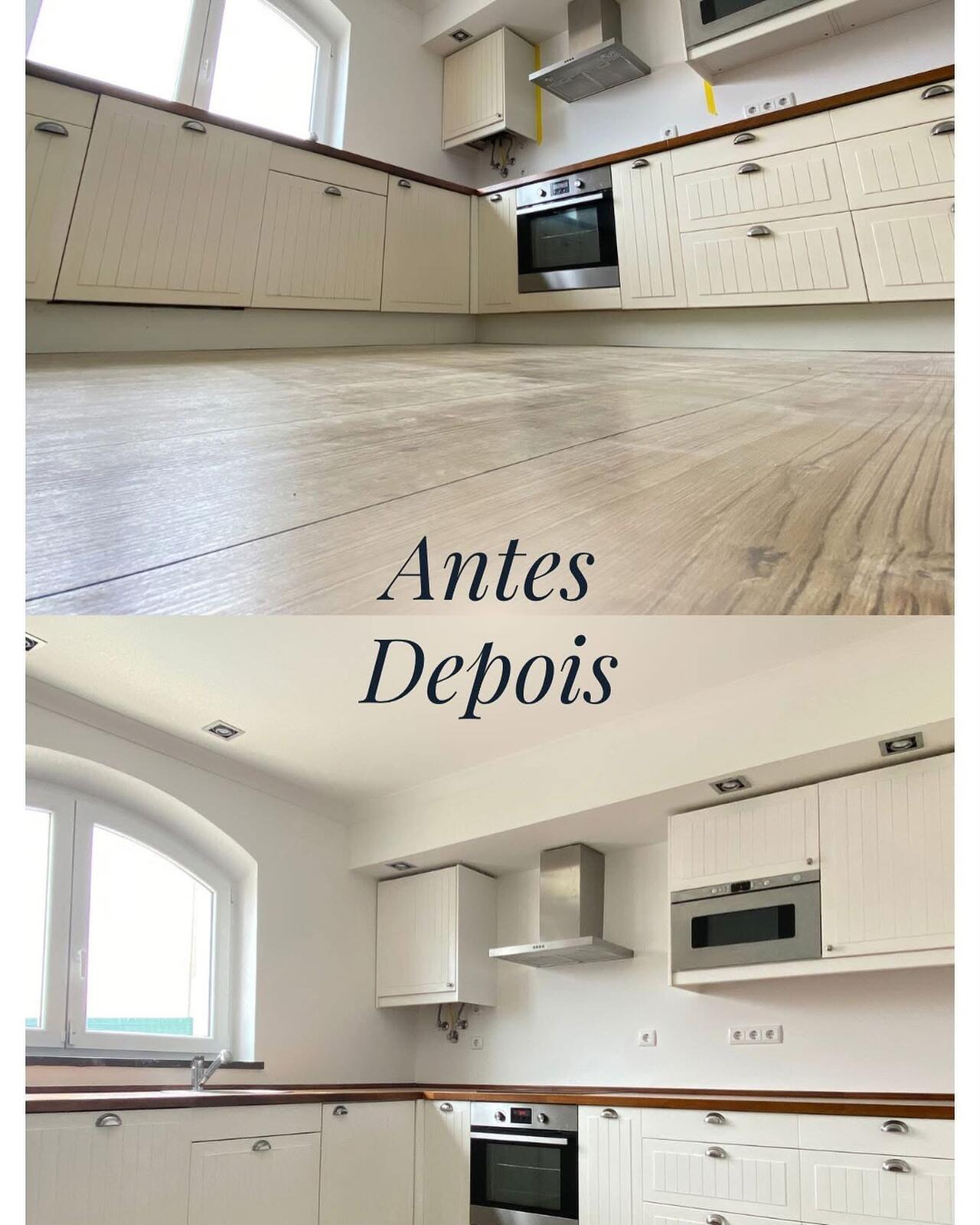 Antes & Depois — Cozinha — antes e depois